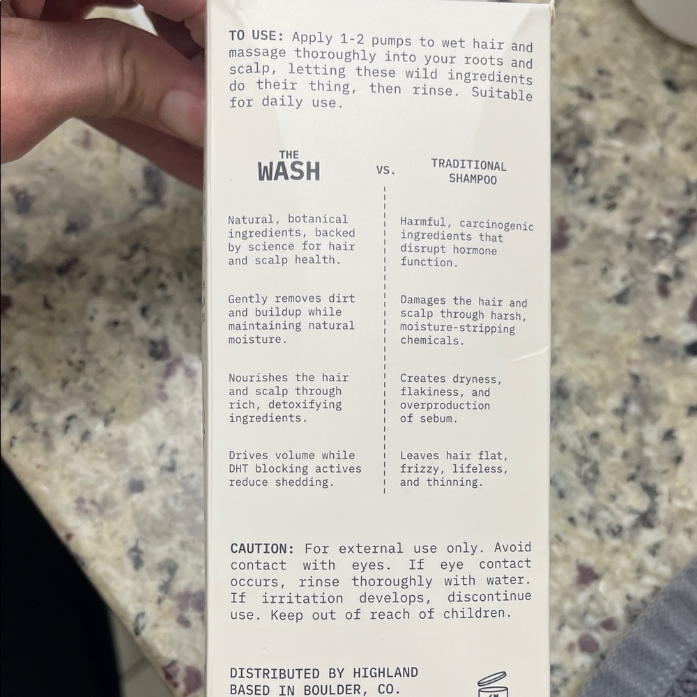 Highland The Wash Hair and Scalp Cleanser - Picture 5 of 5